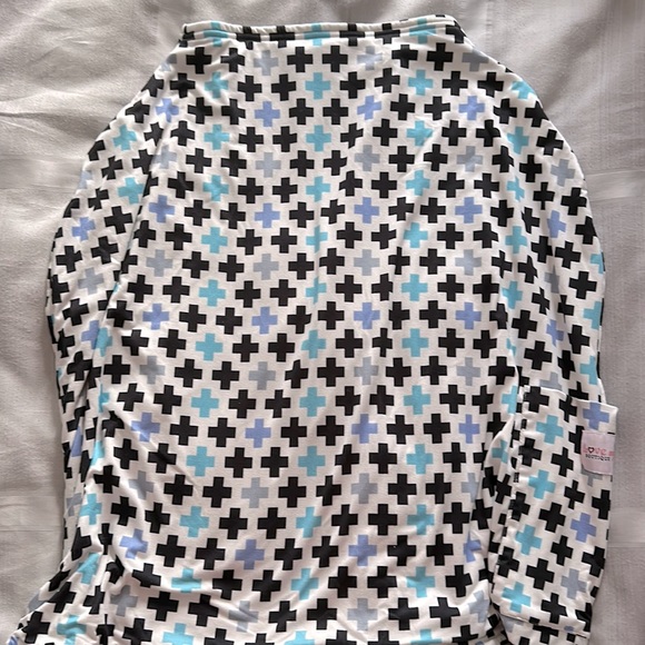 Lined Infant Car Seat Cover/Nursing Cover - Picture 1 of 3